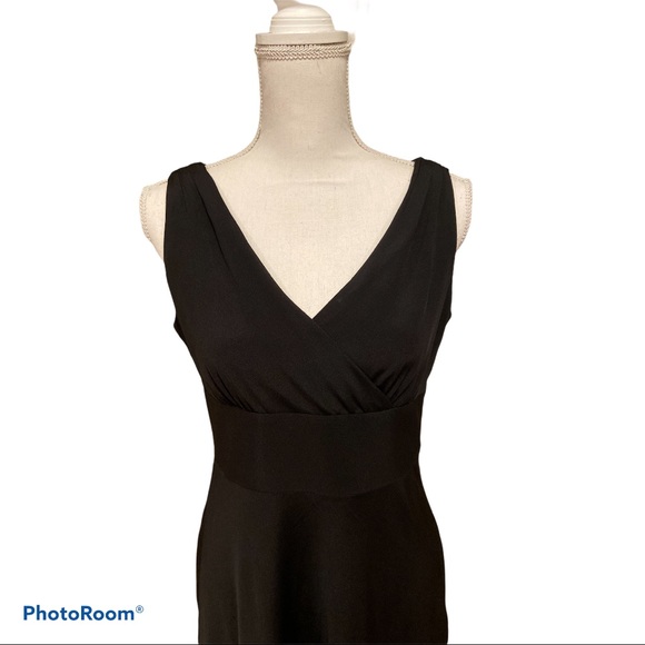 “Sophia” Black Silk Long Gown by J. Crew - Picture 6 of 16